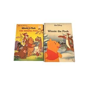 Winnie the Pooh: Disney Animated Series & The Missing Honeypots Hard Cover EUC